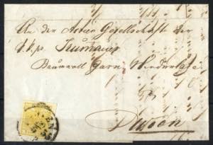 1855, Brief vom 19.5.1855 in Pesth ... 