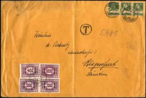 1925, Brief vom 23.11.1925 von St. Gallen ... 