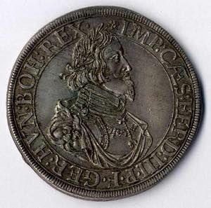 Thaler 1640, Kaiser Ferdinand IIl, 1 Thaler ... 