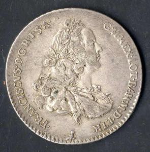 Thaler 1748, Franz I, 1 Thaler in Silber, ... 