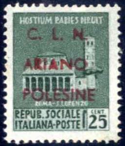 1945, Ariano Polesine (autorizzazione del ... 