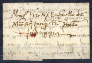1520, bella lettera del 14.7.1520 ... 