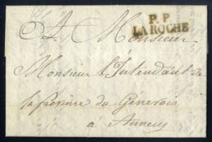1832-45, due lettere complete del ... 