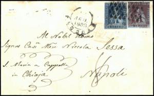 1852, lettera del ...8.1852 da Livorno a ... 