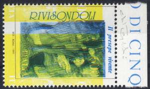 1991, francobollo naturale 600 L. policromo ... 