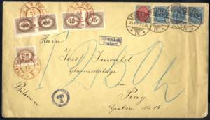 1900, Briefumschlag vom 25.3.1900 von ... 