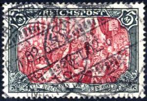 1900, Reichspost, 5 M Type III, ... 