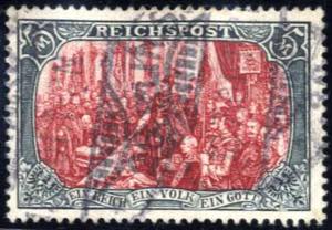 1900, Reichspost, 5 M Type II, ... 