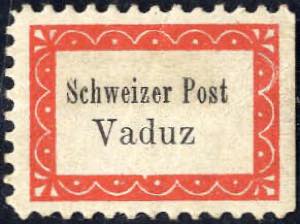 1918, Hilfspost Vaduz-Sevelen, 10 H ... 
