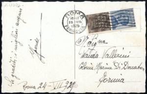 1924/25, Pubblicitari, storia postale, 20 ... 