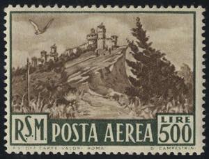 1951, 500 Lire (S. A97)