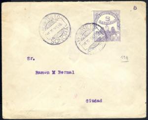 1914, Brief vom 26.1.1914 von HERMOSILLO ... 