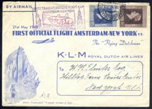 1946, Sonderflugpostbrief ... 