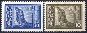 1929, Pittorica, 9 val. (S. 3-11 / 800,-)