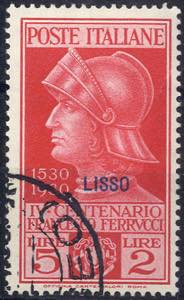 1930, Lisso, Ferrucci, 5 val., usati (Sass. ... 