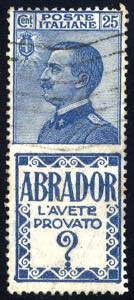 1924/25, 25 Cent. Abrador (S. 4)