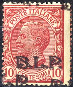 1923, 10 Cent. con varietà doppia ... 