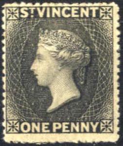 1871, Königin Viktoria, 1 P schwarz, gez. ... 