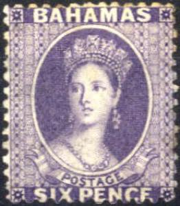 1863/75, Königin Viktoria, 6 P violett, ... 