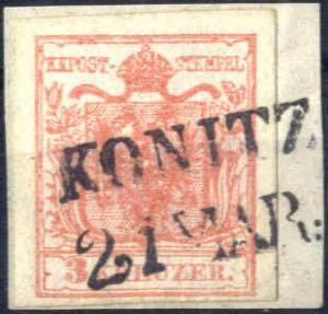 Konitz, RL-R (20 Punkte) auf Briefstück ... 