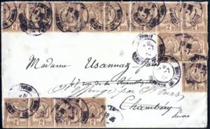 1904, Brief aus Tunis nach Chambrey ... 