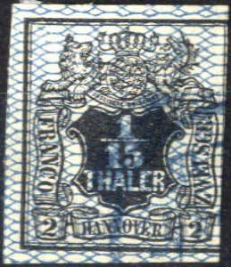 1856/57, glatter Wertschild unter Krone, ... 