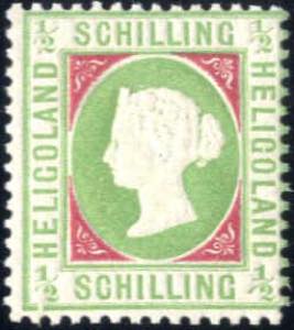 1869, 1/2 S. gelbgrün/karmin auf dickem, ... 