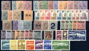 1891-1920, Dienstmarken für ... 
