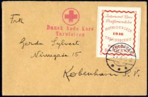 Lagerpost TARP 1946, Brief mit ... 