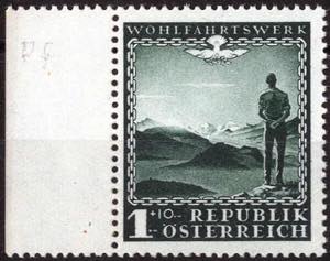 1945, Heimkehrermarke, postfrisches Stück ... 