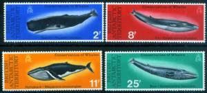 1977, Naturschutztag, Wale, komplette Serie ... 