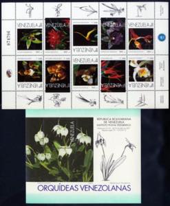 2001, Orchideen, Kleinbogen und Block, ... 