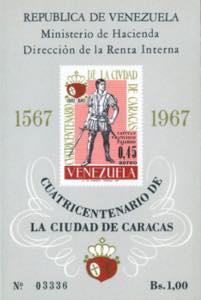 1967, 400 Jahre Caracas, 2 Blöcke ... 