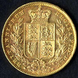 1878, 1 Pfund in Gold, junge Victoria mit ... 