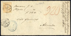 1862, Brief vom 26.4.1862 von Zürich nach ... 
