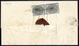 1859, lettera del 9.8.1859 da Codigoro a ... 
