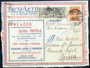 1926, Busta lettera postale, serie Lazio, ... 