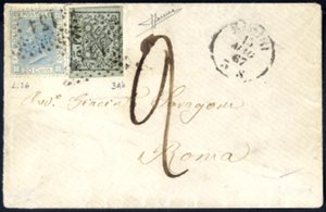 1867, lettera spedita da Rimini al ... 