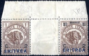 1924, Elefante 2 c su 1 b, coppia ... 