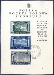 1946, Corpo Polacco, tre valori Vittorie ... 