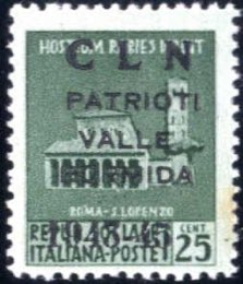 1945, emissione C.L.N. Valle Bormida, ... 