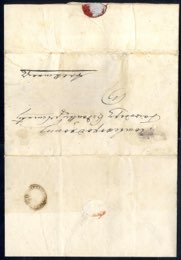 1848, Locally posted private letter at ... 