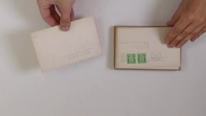 1942, Paar ½ P grün je auf 27 Karten und ... 