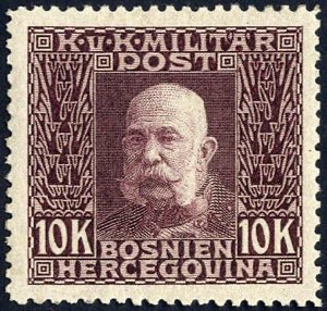 1912/14, Kaiser Franz Joseph, 10 Kr in der ... 