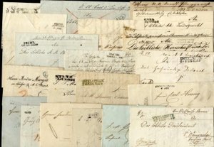 1816/1852, 20 Briefe mit ... 