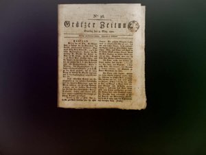 Zeitungssignetten 1813/98, Lot mit 21 ... 