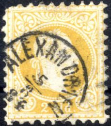 1882, Kaiser Franz Joseph, 2 Soldi gelb Type ... 