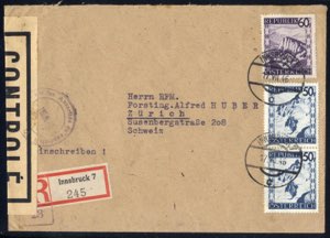 1946, Brief aus Innsbruck 7 am 17.7. nach ... 
