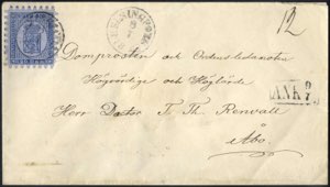 1867, Brief vom 8.7.1867 von Helsingfors ... 