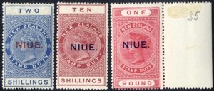 1918-23, postaö fiscal stamps 2 sh. deep ... 